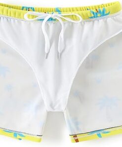 Kids Boys Swim Shorts with Compression Liner for Pool Beach