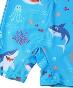 Kids One Piece Rash Guard Swimwear Long Sleeve Sun Protection