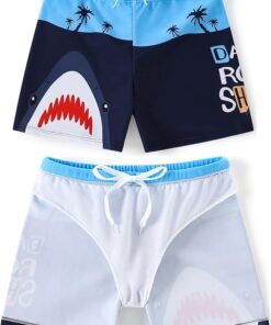 Quick Dry Toddler Swim Shorts Boys Bathing Bottom Beachwear