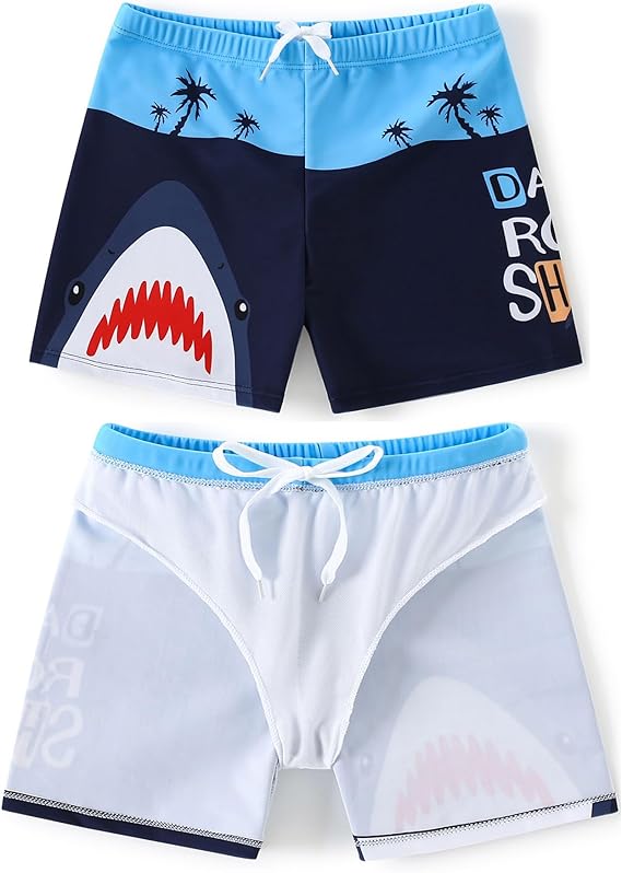 Quick Dry Toddler Swim Shorts Boys Bathing Bottom Beachwear