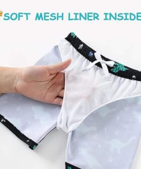 Quick Dry Toddler Swim Shorts Boys Bathing Bottom Beachwear