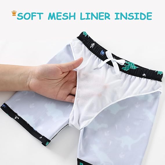 Quick Dry Toddler Swim Shorts Boys Bathing Bottom Beachwear