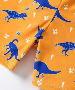 Soft Lined Boys Swim Trunks for Toddlers Kids Summer