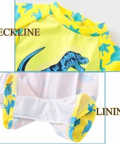 Toddler Baby Boys' Bathing Suit with Cartoon Prints UPF 50+