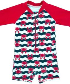 Toddler Baby Boys One Piece Swimwear with UPF 50+ Protection