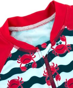 Toddler Baby Boys One Piece Swimwear with UPF 50+ Protection