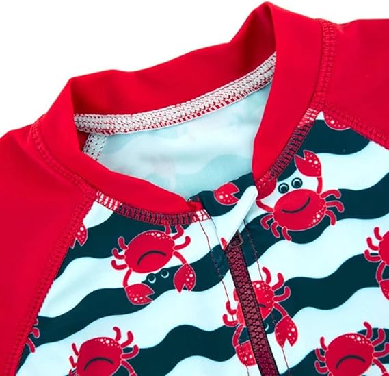 Toddler Baby Boys One Piece Swimwear with UPF 50+ Protection