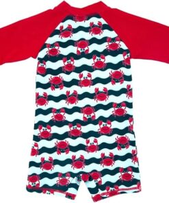 Toddler Baby Boys One Piece Swimwear with UPF 50+ Protection