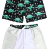 Toddler Boys Swim Trunks Quick Dry Beach Bathing Shorts
