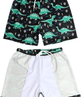 Toddler Boys Swim Trunks Quick Dry Beach Bathing Shorts