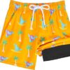 Toddler Swim Trunks with Compression Liner Quick Dry