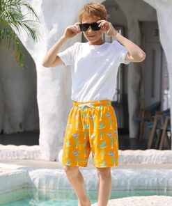 Toddler Swim Trunks with Compression Liner Quick Dry