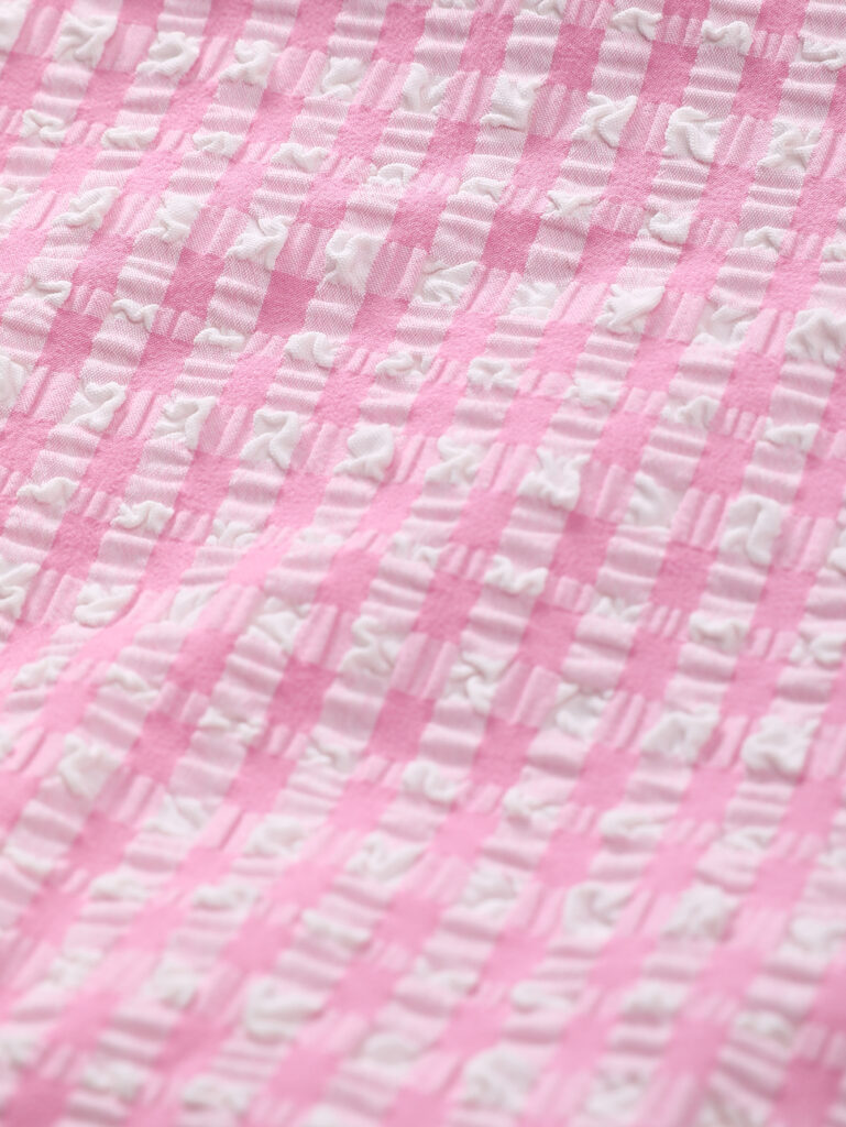 custom swimwear fabric dyeing process in factory