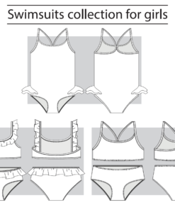 Style and design customization swimsuit for private label swimwear brands