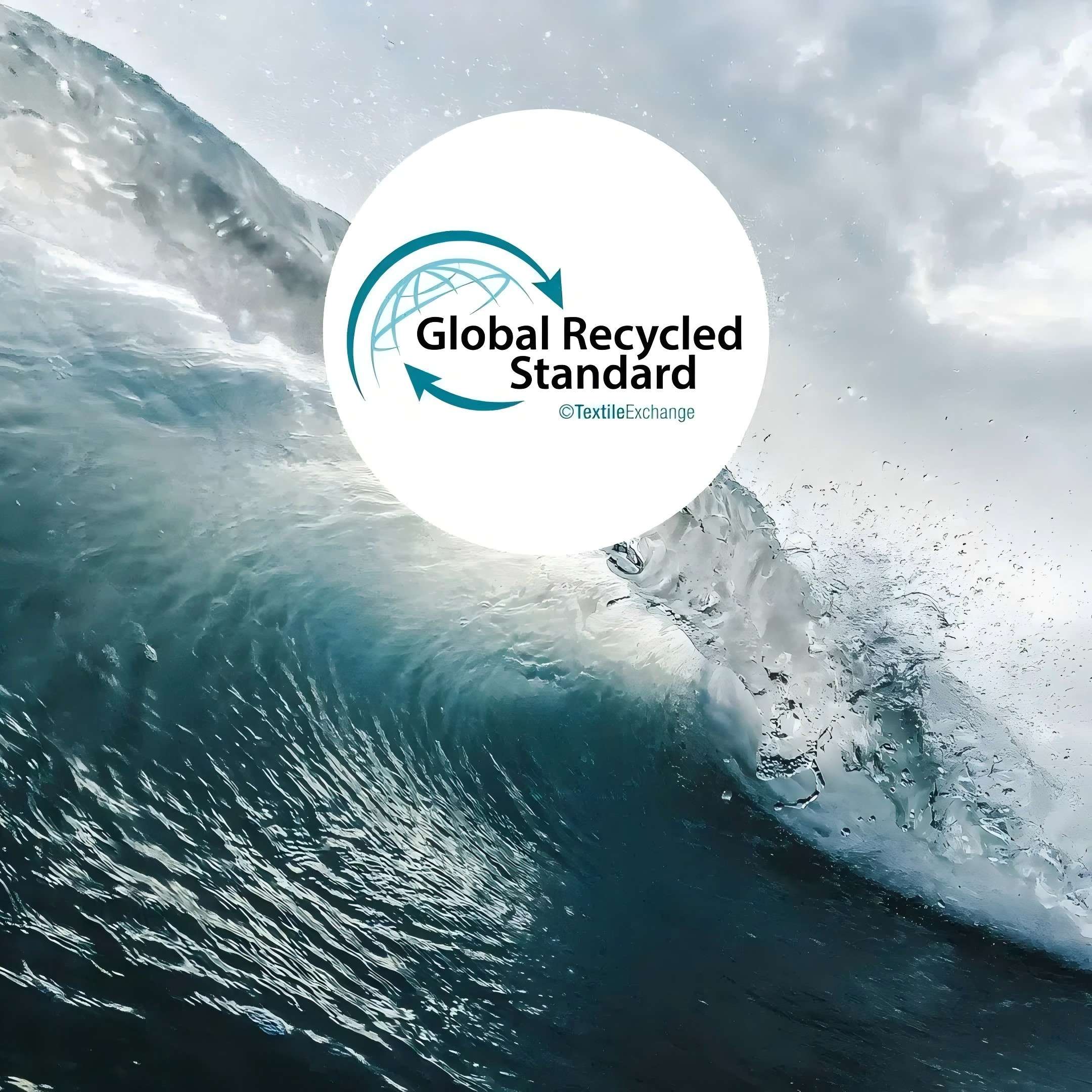 swimwear fabric certified with Global Recycled Standard for sustainability