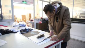 private label swimwear sample development process in factory