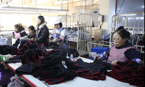Swimwear factory team collaboration office OEM project management